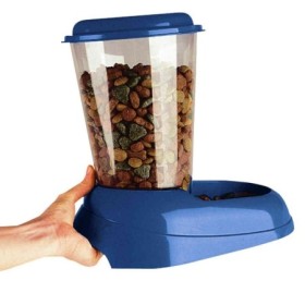 Farmcompany Dispenser Stella Acqua e Cibo 12,5x18x18,5 cm colori assortiti 0,65 Lt