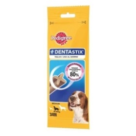 Pedigree Dentastix Snack Per Igiene Orale Per Cani Medi  15 - 25 Kg 3 Pezzi Bustina 77 Gr