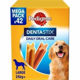 Pedigree Dentastix Daily Oral Care Tripla Azione Snack Per Igiene Orale Per Cani Grandi  25+ Kg Mega Pack 42 Pezzi