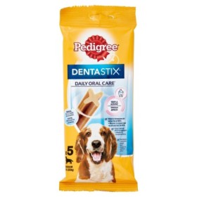 Pedigree Dentastix Daily Oral Care Tripla Azione Snack Per Igiene Orale Per Cani Medi 15 - 25 Kg 5 Pezzi Bustina 128 Gr