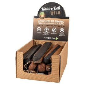 Farmcompany Nature Deli' Wild Bastone di Ebano Arricchito Con olio di Oliva Misura M Peso 110-220 Gr