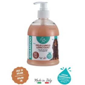 Leopet Shampoo Pelo Lungo Con Olio Di Argan Per Cani Confezione Da 500 Ml