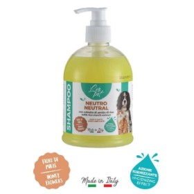 LeoPet Shampoo Neutro Con Estratto Di Amido Di Riso Al Profumo di Fiori Di Miele per Cani e Gatti Confezione Da 500 Ml