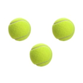 LeoPet Set 3 Palline Da Tennis Gialle Gioco Per Cani e Gatti Diametro 5 Cm