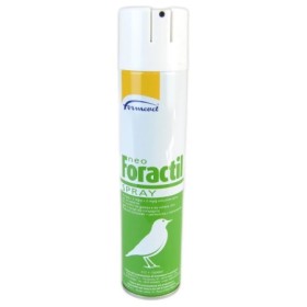 Formevet Neo Foractil Spray Antiparassitario Contro Acari Pulci e Pidocchi Per Volatili Bombola Spray 300 ml 