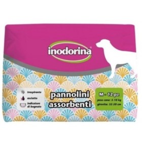 Inodorina Pannolini M 12 pz | Pet Convenienza