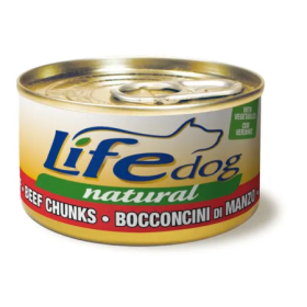 Life Dog Bocconcini Manzo Verdure Alimento Umido Completo per Cane Adulto Formato 90 g