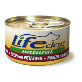 Life Dog Natural Gusto Fegatini Pollo Alimento Umido Completo per Cane Adulto Formato 90 g