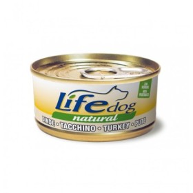 Life Dog Filetti di Tacchino Gusto Tacchino Alimento Umido Completo per Cane Formato 170 g