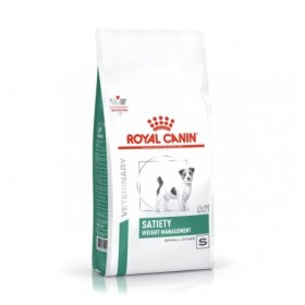 Royal Canin Cane Satiety Weight Mangement Veterinary Alimento Dietetico Secco Crocchette per Cani piccola Taglia  Sacco 1,5Kg