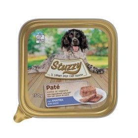Stuzzy  Dog Patè Gusto Anatra Alimento Umido Completo per Cani con Vitamine e Minerali Formato  Vaschetta 150 gr