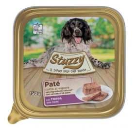 Stuzzy  Dog Patè Gusto Trippa Alimento Umido Completo per Cani con Vitamine e Minerali Formato  Vaschetta 150 gr