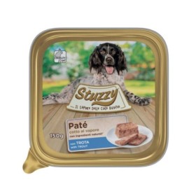 Stuzzy  Dog Patè Gusto Trota Alimento Umido Completo per Cani con Vitamine e Minerali Formato  Vaschetta 150 gr