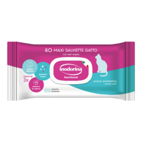 Inodorina Salviette Gatto 40 pz | Pet Convenienza