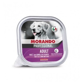 Morando Migliorcane Paté Tradizionale Agnello e Fegato Alimento Umido Completo per Cane Adulto Formato 300 g