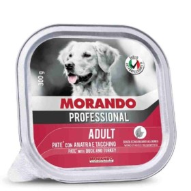Morando Migliorcane Paté Gusto Selvaggina e Verdure Alimento Umido Completo per Cane Adulto Media Grande Taglia Formato 300 g