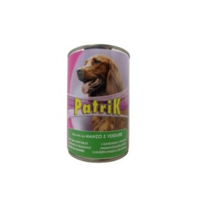 Patrik Bocconcini Carne e Verdure Alimento Umido Completo per Cane Gusto Carne e Verdure Formato 405 g
