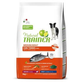 Natural Trainer Cane Mantenimento Medium Adult Gusto Tonno Crocchette per Cani Adulti di Taglia Media Sacco 3 Kg