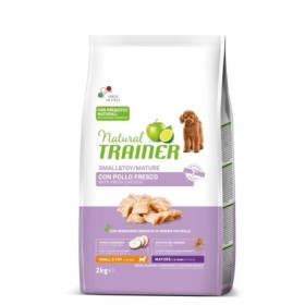 Natural Trainer Cane Mantenimento Small & Toy Mature Pollo Crocchette per Cani Adulti Toy /Taglia Piccola Età Anni 8+  2 kg