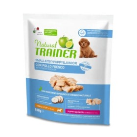 Natural Trainer Cane Mantenimento Small & Toy Puppy e Junior Pollo Crocchette Cuccioli Toy /Taglia Piccola fino a 12m 800 gr