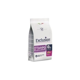 Exclusion Hypoallergenic Dog Medium/Large Maiale/Piselli Cibo Secco Dietetico Monoproteico per Cane Adulto 2 kg