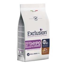 Exclusion Hypoallergenic Dog Small Coniglio/Patate Cibo Secco Dietetico Monoproteico Cane Adulto Taglia Piccola 2 kg