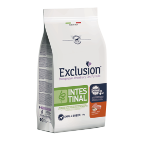 Exclusion Diet Intestinal Dog Small Maiale Alimento Secco Dietetico Monoproteico per Cane Adulto di Taglia Piccola 800 g