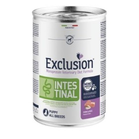 Exclusion Diet Intestinal Puppy All Breeds Gusto Maiale Alimento Secco Dietetico Monoproteico per Cuccioli Formato 400 g