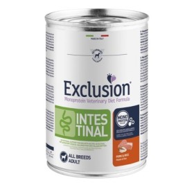 Exclusion Diet Gusto Maiale Alimento Umido Dietetico Intestinal per Cane Formato 400 g