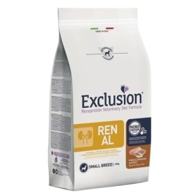 Exclusion Veterinary Diet Renal Dog Small Gusto Maiale Cibo Secco Dietetico Monoproteico per Cane Adulto di Taglia Piccola 2 kg