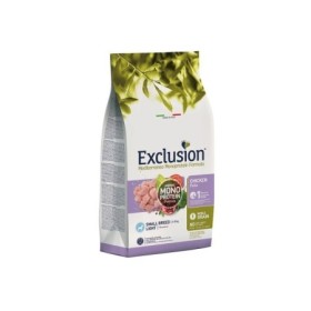 Exclusion Mediterraneo Gusto Pollo Alimento Secco Dietetico Light per Cane Adulto Taglia Piccola Formato 2 kg