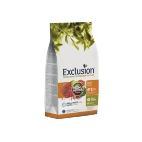 Exclusion Mediterraneo Gusto Manzo Alimento Secco Completo per Cucciolo di Cane Taglia Piccola Formato 2 kg
