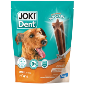 Joki Dent No Grain Small Snack Igiene Orale Senza Glutine Formato 140 g Per Cani 5 12 kg