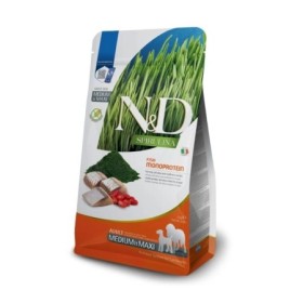 Farmina N&D Dog Aringa e Spirulina Crocchette per Cani Adulti di Taglia Media e Grande Gusto Spirulina e Aringa Sacco 2 Kg