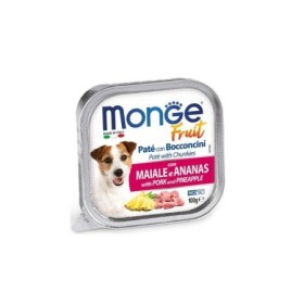 Monge FRUIT Gusto Maiale e Ananas Alimento Umido Completo per Cane Formato 100 g