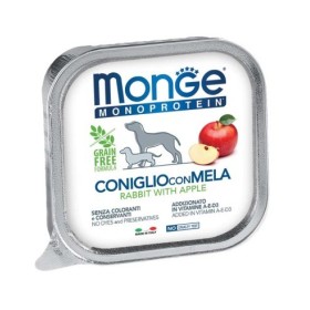Monge Monoproteico Frutta Coniglio Mela Alimento Umido Monoproteico per Cane Adulto Formato 150g