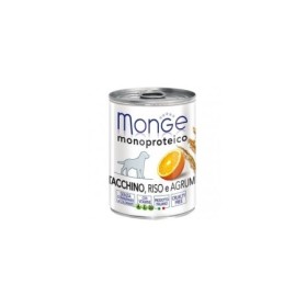 Monge Monoproteico Frutta Tacchino Agrumi Alimento Umido Monoproteico per Cane Adulto Formato 400g