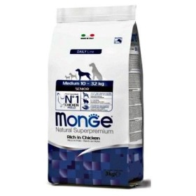 Monge Natural Superpremium Medium Senior Gusto Pollo Alimento Secco Completo per Cane Anziano Taglia Media Formato 3 kg