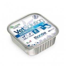 Monge VetSolution Canine Dermatosis Gusto Salmone Alimento Secco Dietetico per Cani 2 Kg
