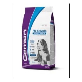 Gemon All Breeds Puppy & Junior Gusto Tonno e Riso Crocchette Alimento Secco per Cani Cuccioli di Tutte le Taglie Sacco 3 Kg