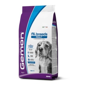 Gemon All Breeds Adult Gusto Adult Gusto Tonno e Riso Alimento Secco Completo per Cani Adulti ti tutte le Taglie Sacco 3 Kg