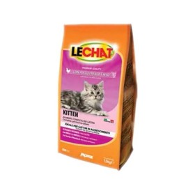 LeChat Croccantini Kitten Pollo Riso 1,5 kg | Pet Convenienza
