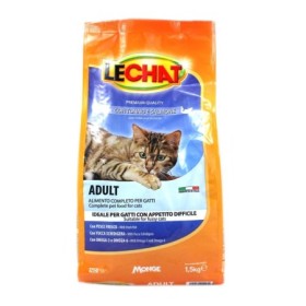 LeChat Croccantini Tonno Salmone 1,5 kg | Pet Convenienza