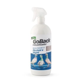 Ueber GoBack Piccioni Disabituante Spray Barriera Naturale Per Piccioni e Stormi Eco Fiendly Flacone Spray da 750 Ml