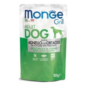 Monge Grill Agnello Cane 100 g | Pet Convenienza