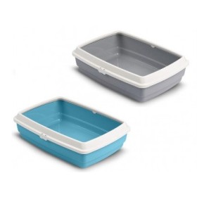 LeoPet Toilette per Gatti Micio Apertura Superiore Formato 58×38×16cm