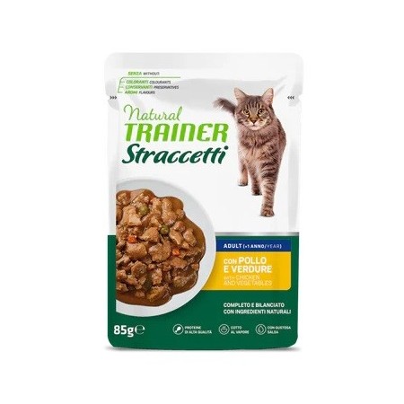 Natural Trainer Straccetti Pollo 85 g | Pet Convenienza