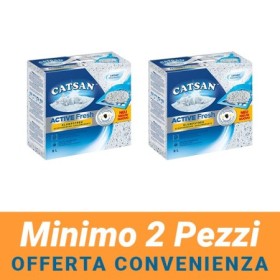 MINIMO 2 CONFEZIONI - Catsan Lettiera Agglomerante Gatto Formato 8L