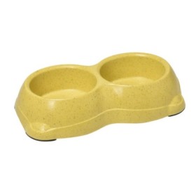 Ciotola Bamboo Gialla M Record | Pet Convenienza