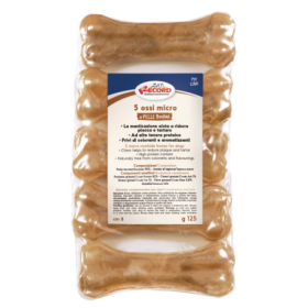 Record Micro Ossi Pelle Bovina 8 cm | Pet Convenienza